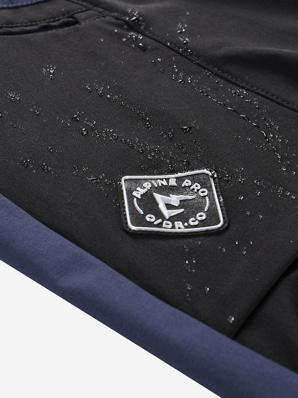 ALPINE PRO Muške softshell hlače ALPINE PRO AKAN mood indigo