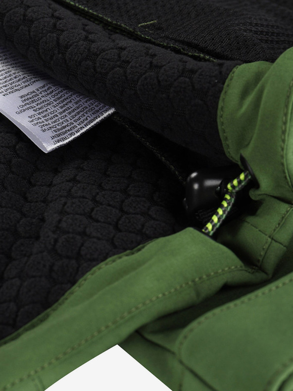 ALPINE PRO Zelena ženska softshell jakna s Alpine Pro Hoora membranom