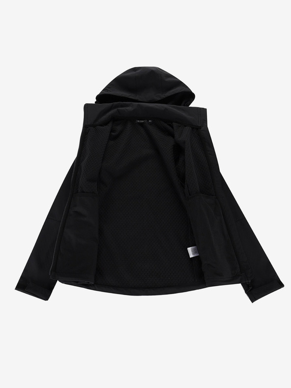 ALPINE PRO Crna ženska softshell jakna s Alpine Pro Hoora membranom