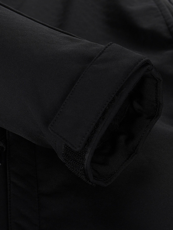 ALPINE PRO Crna ženska softshell jakna s Alpine Pro Hoora membranom