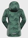 ALPINE PRO Zelena dječja softshell jakna s Alpine Pro Ezoro membranom