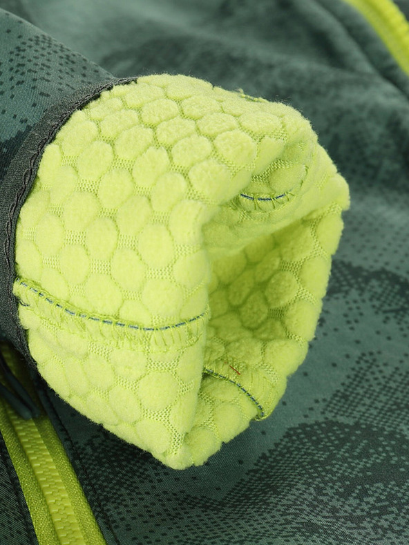 ALPINE PRO Zelena dječja softshell jakna s Alpine Pro Ezoro membranom