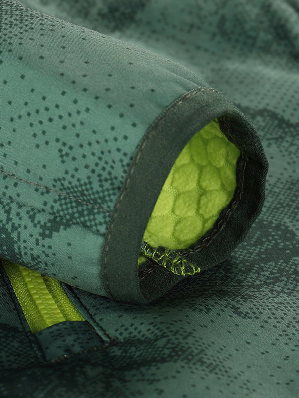 ALPINE PRO Zelena dječja softshell jakna s Alpine Pro Ezoro membranom