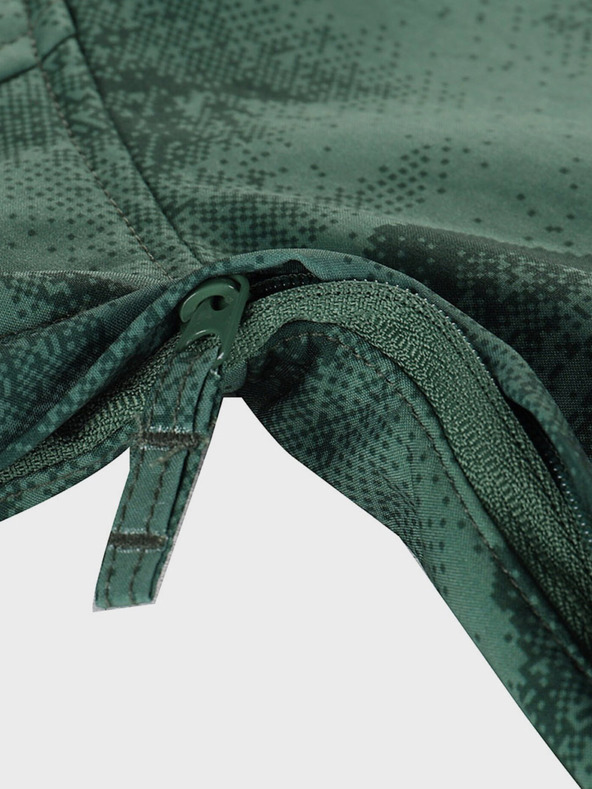 ALPINE PRO Zelena dječja softshell jakna s Alpine Pro Ezoro membranom