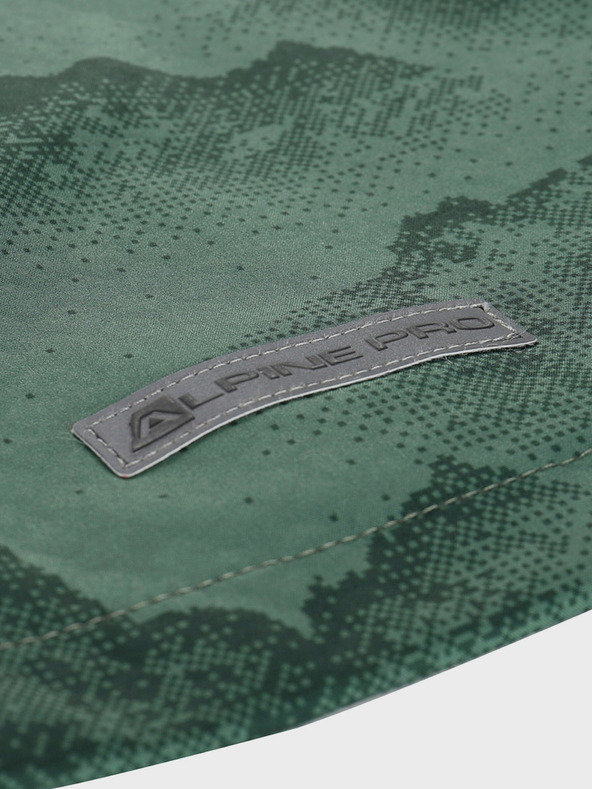 ALPINE PRO Zelena dječja softshell jakna s Alpine Pro Ezoro membranom