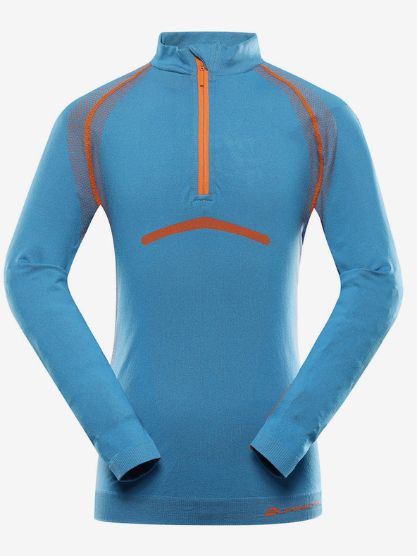 ALPINE PRO Plavo dječačko funkcionalno donje rublje - Alpine Pro Seamo majica