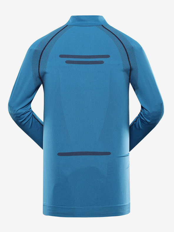 ALPINE PRO Plavo muško funkcionalno donje rublje - Alpine Pro Seam T-shirt