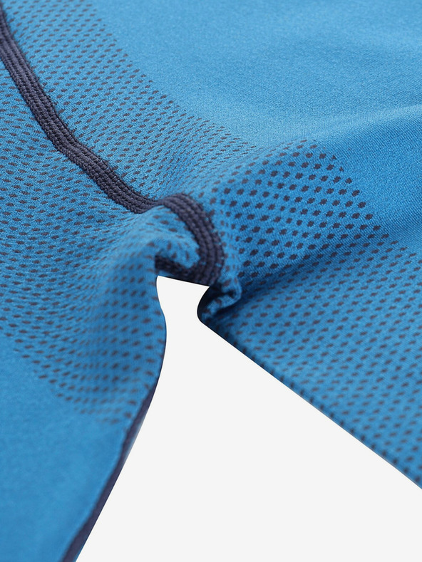 ALPINE PRO Plavo muško funkcionalno donje rublje - Alpine Pro Seam T-shirt