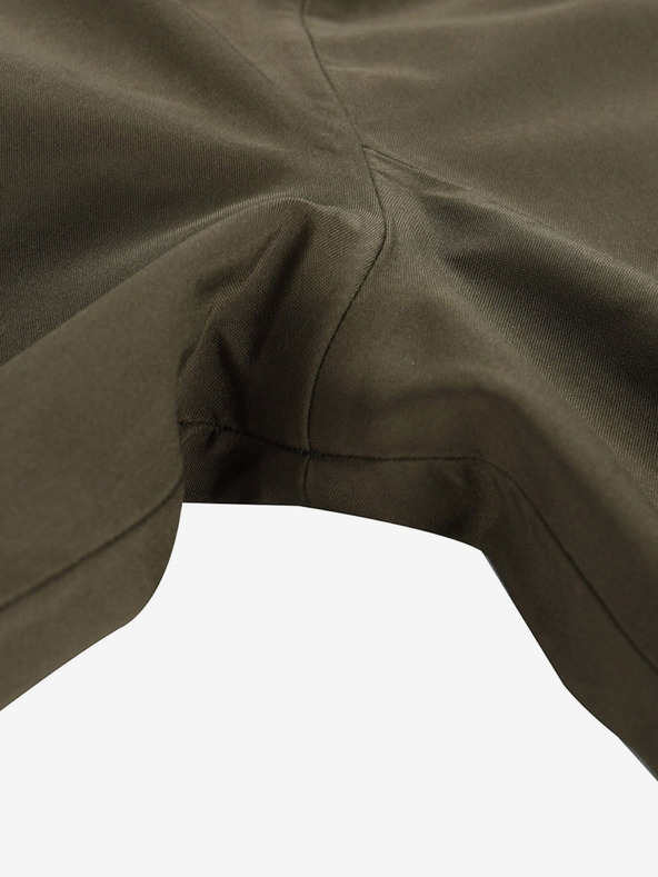 ALPINE PRO Tamnozelena ženska softshell jakna s Alpine Pro Jerda membranom