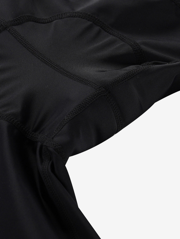 ALPINE PRO Muške biciklističke hlače ALPINE PRO ARS crne