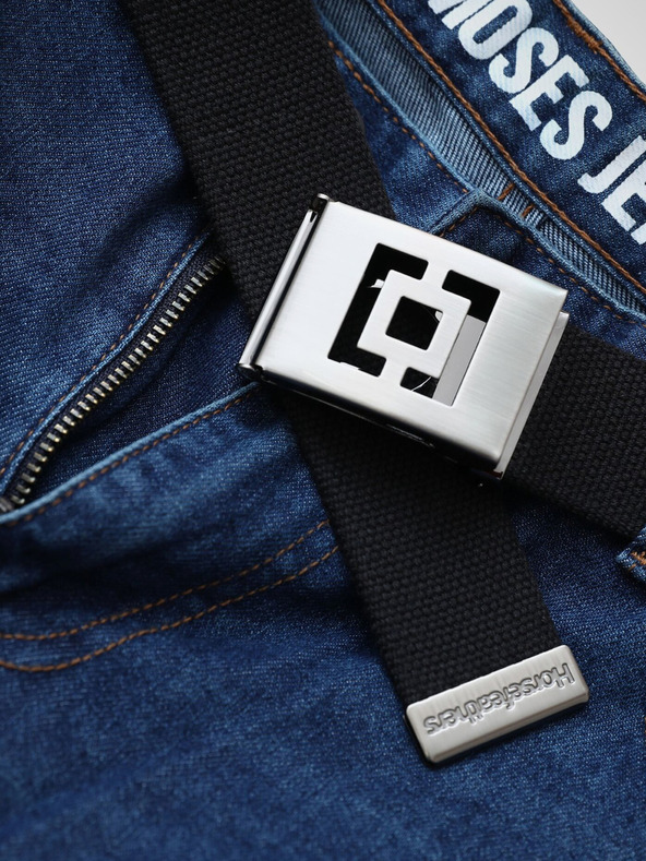 Horsefeathers Pojas Idol Plain - crno KONJSKO PERJE