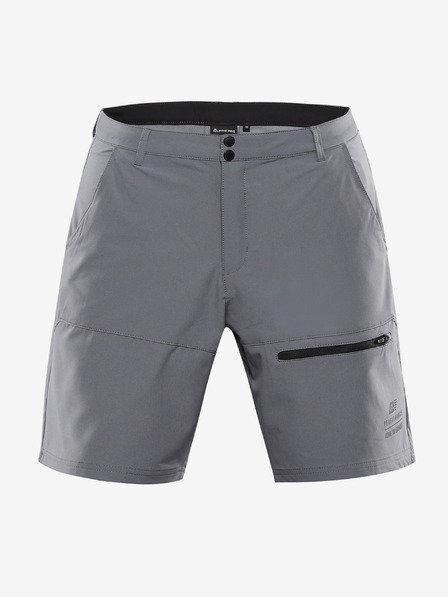 ALPINE PRO Muške softshell kratke hlače ALPINE PRO BAK dimljeni biser