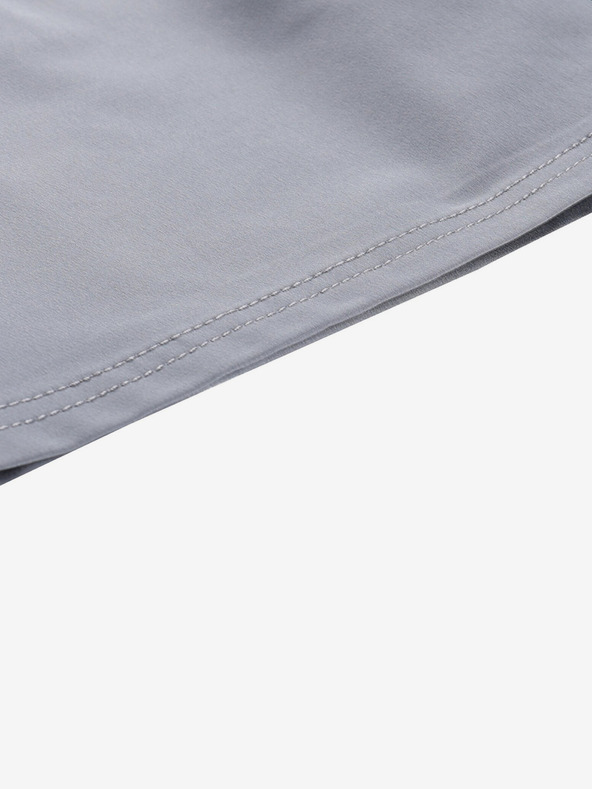 ALPINE PRO Muške softshell kratke hlače ALPINE PRO BAK dimljeni biser