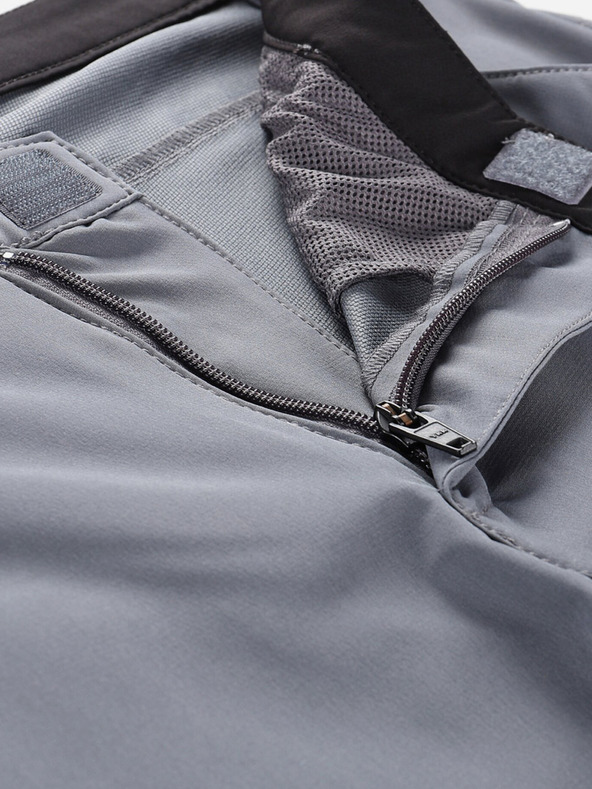 ALPINE PRO Muške softshell kratke hlače ALPINE PRO BAK dimljeni biser