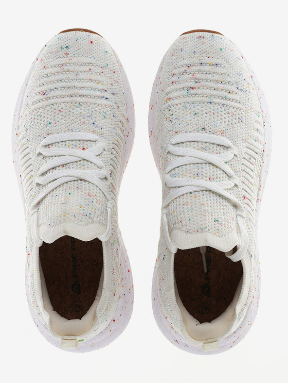 ALPINE PRO Unisex gradske cipele ALPINE PRO HUNE bijele