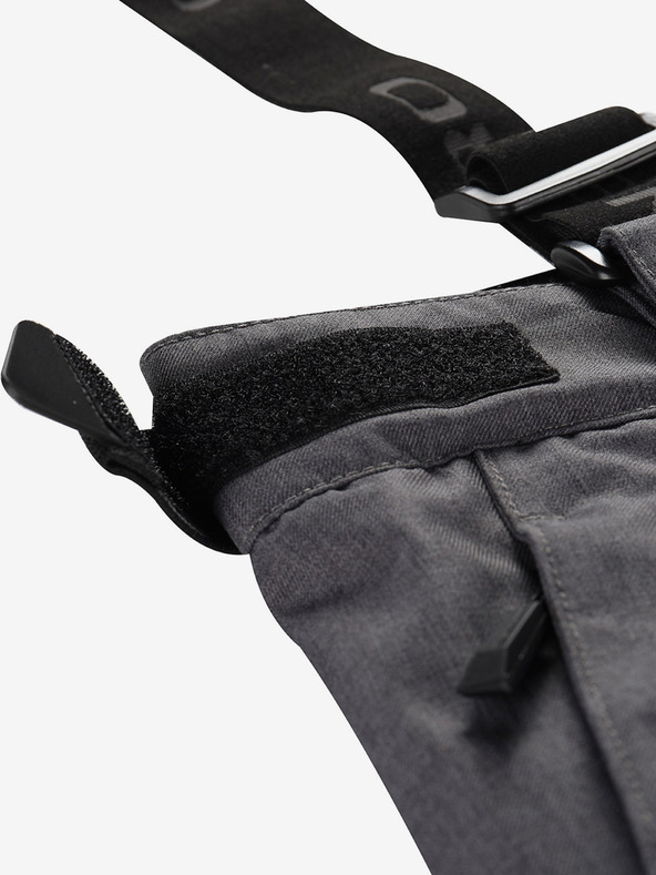 ALPINE PRO Muške skijaške hlače s ptx membranom ALPINE PRO OSAG crna verzija pa