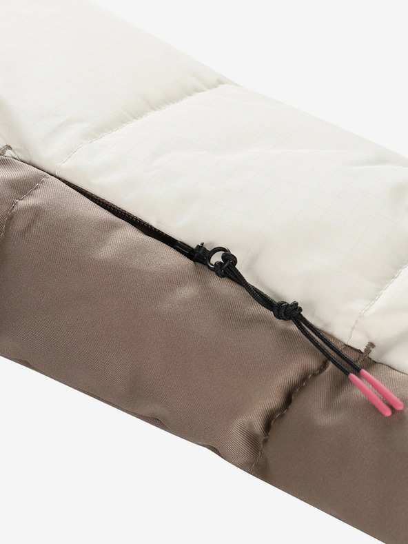 ALPINE PRO Ženska skijaška jakna s ptx membranom ALPINE PRO FERERA creme