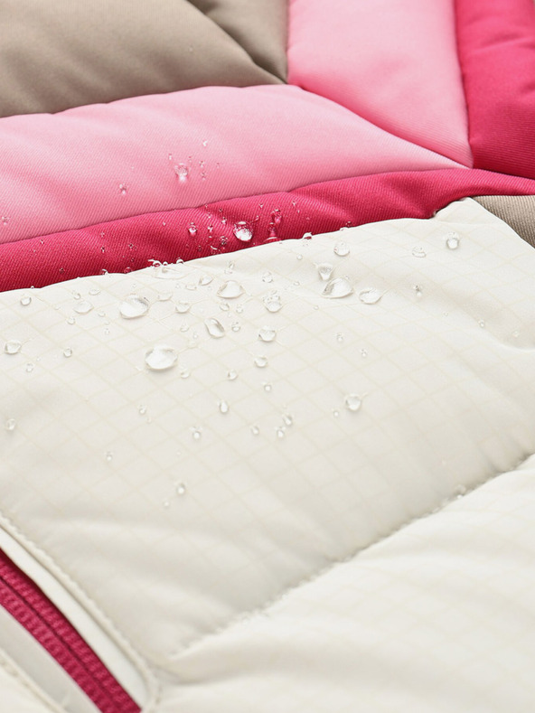 ALPINE PRO Ženska skijaška jakna s ptx membranom ALPINE PRO FERERA creme