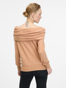 Orsay Svijetlo smeđa ženska majica dugih rukava ORSAY