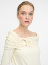 Orsay Krem ženska majica dugih rukava ORSAY