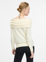 Orsay Krem ženska majica dugih rukava ORSAY