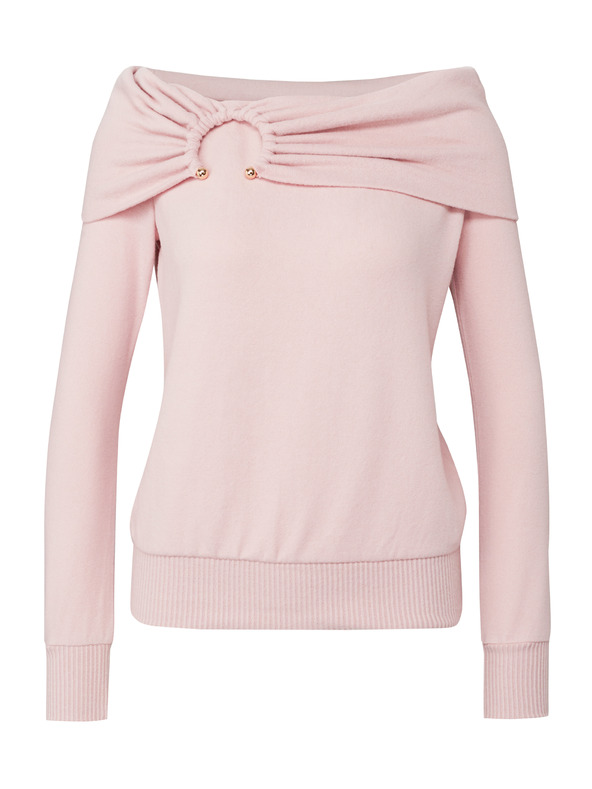 Orsay Svijetlo roza ženska majica dugih rukava ORSAY