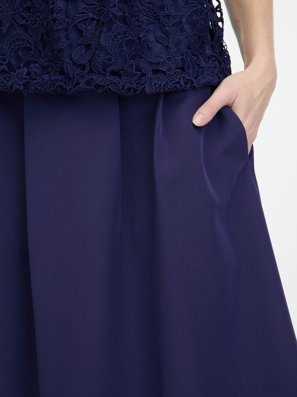 Orsay Tamnoplava ženska suknja do koljena ORSAY