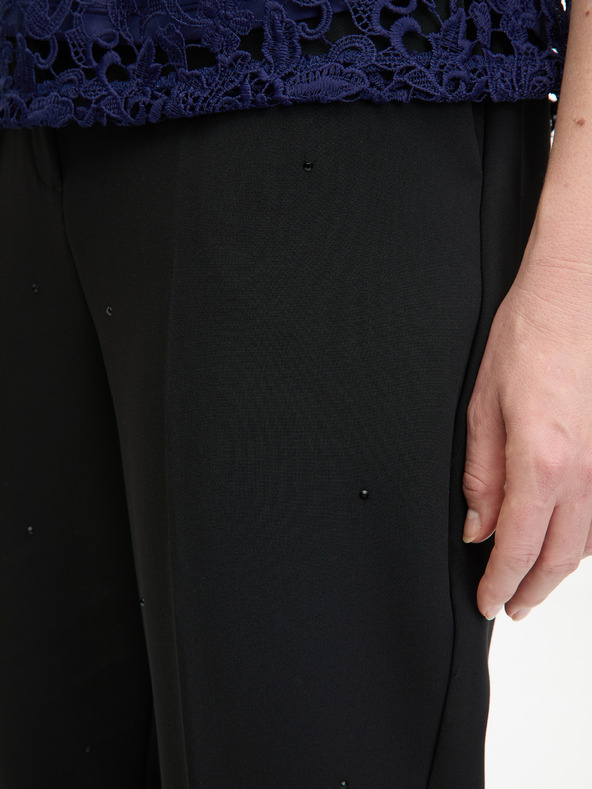 Orsay Crne ženske hlače ORSAY