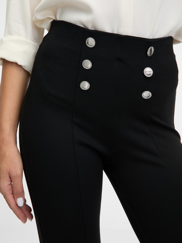 Orsay Crne ženske hlače ORSAY