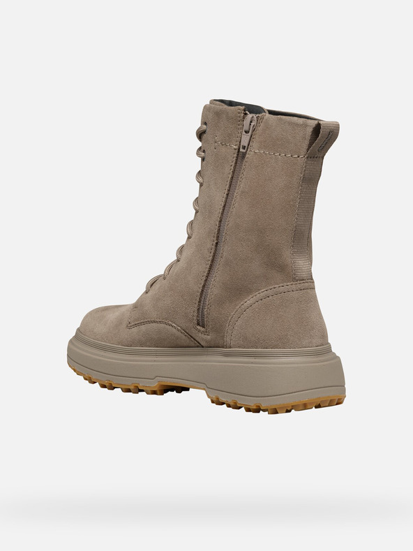 Geox Bež ženske gležnjače Geox Lamidie + Grip Abx