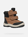 Geox Smeđa dječja zimska obuća Geox Flanfil B Abx