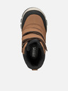 Geox Smeđa dječja zimska obuća Geox Flanfil B Abx