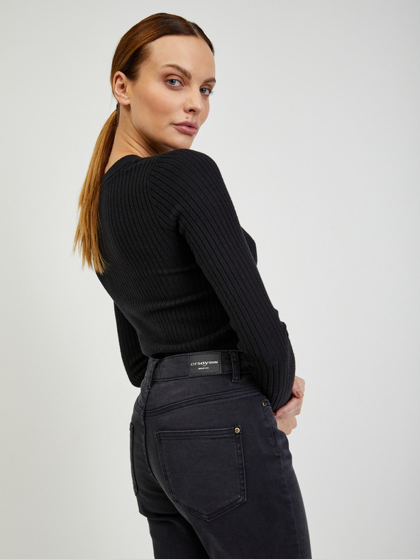 Orsay Crne ženske uske traperice ORSAY