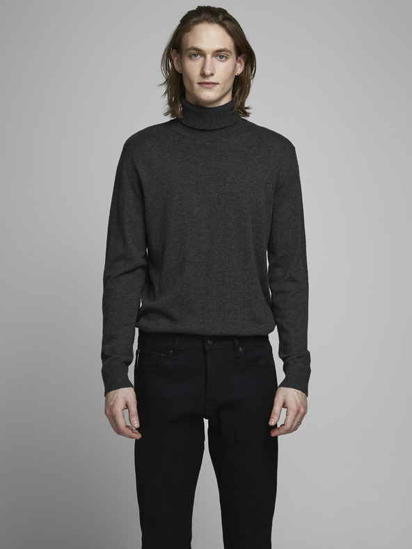 Jack & Jones Jack & Jones Emil siva osnovna dolčevita