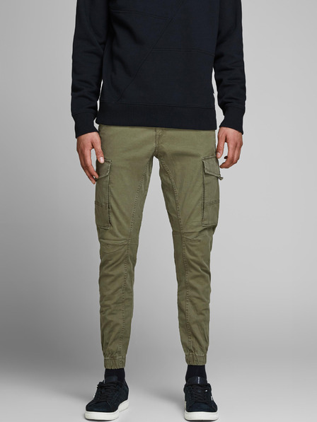 Jack & Jones Jack & Jones Paul zelene muške hlače