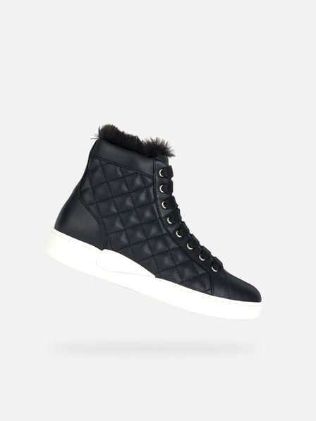 Geox Crne ženske tenisice Geox Lauressa A - Nappa