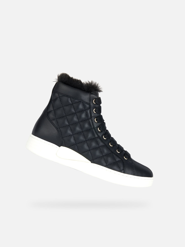 Geox Crne ženske tenisice Geox Lauressa A - Nappa