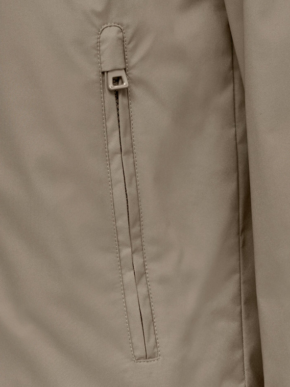 Geox Bež muška prošivena jakna Geox Aurelio