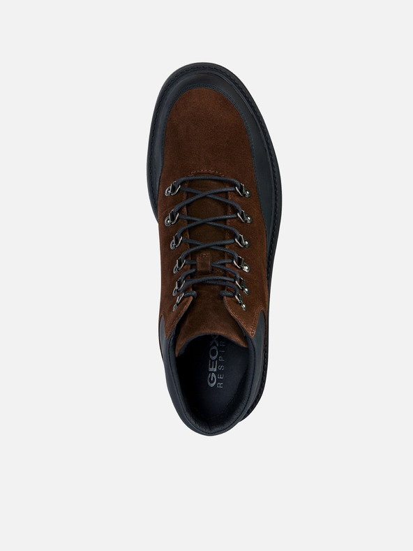 Geox Geox Lagorai + Grip smeđe muške gležnjače