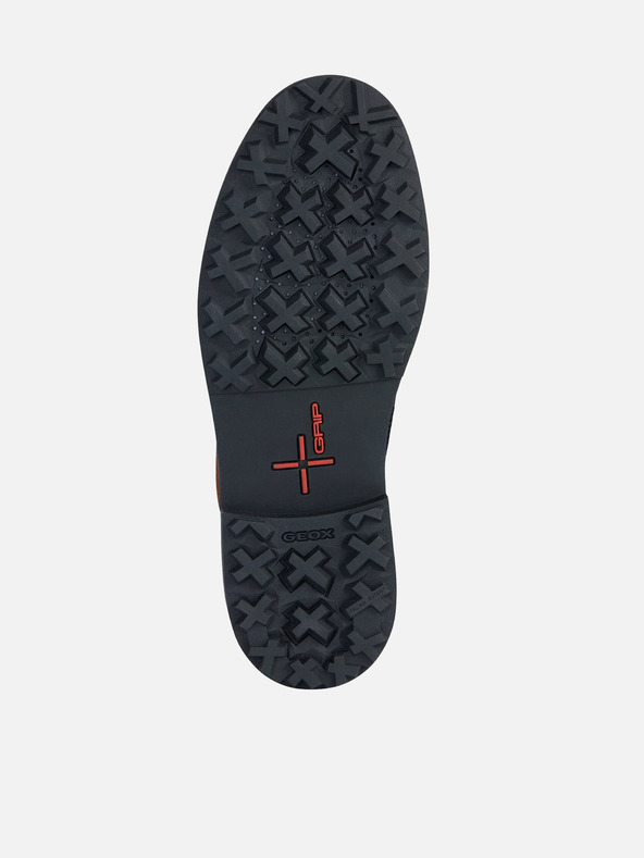 Geox Geox Lagorai + Grip smeđe muške gležnjače