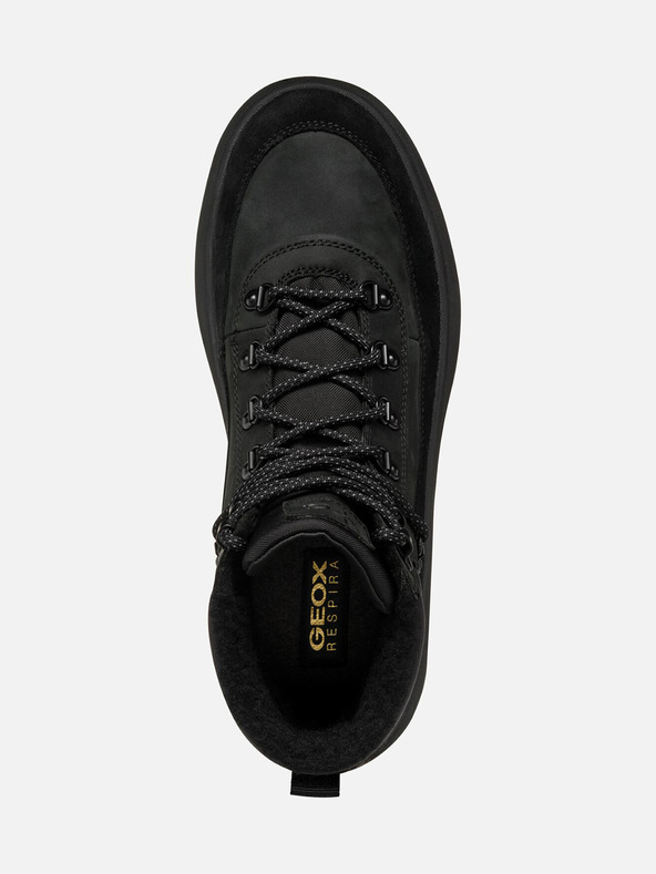 Geox Crne muške gležnjače Geox Granito + Grip B A