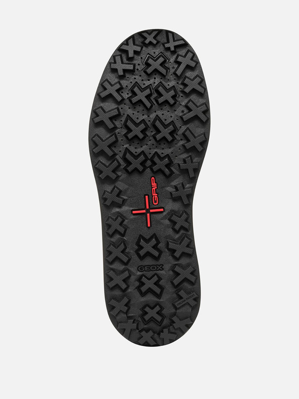 Geox Crne muške gležnjače Geox Granito + Grip B A