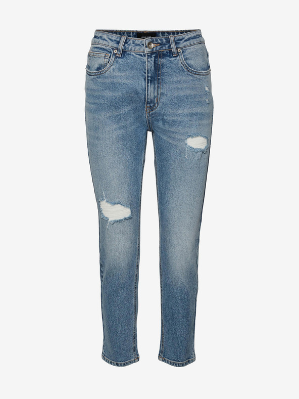 Vero Moda Plave traperice ravnog kroja VERO MODA