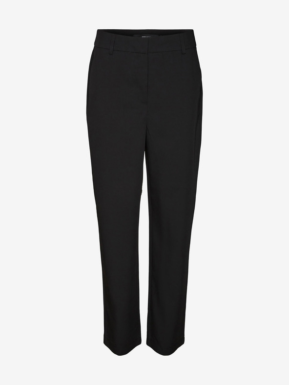 Vero Moda Crne ženske hlače VERO MODA Zelda