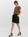 Vero Moda Crne kratke kratke hlače VERO MODA Zelda