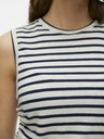 Vero Moda Vero Moda Holly majica na plave i krem ​​pruge za žene
