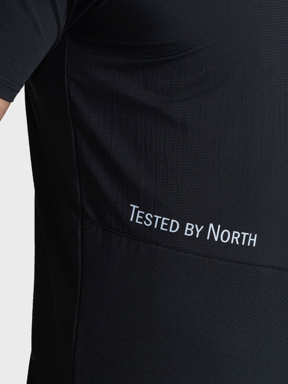 Kilpi Crna muška sportska majica Kilpi KERKEN