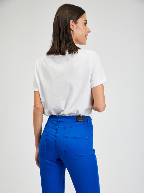 Orsay Plave ženske uske hlače ORSAY