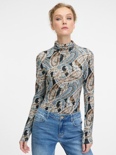 Orsay Plava ženska dolčevita s uzorkom ORSAY