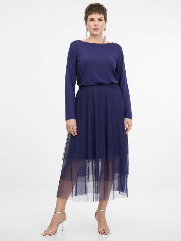 Orsay Tamnoplava ženska majica dugih rukava ORSAY